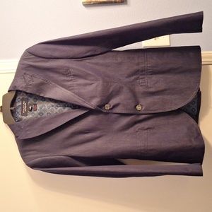 Men's jacket, very dark grey